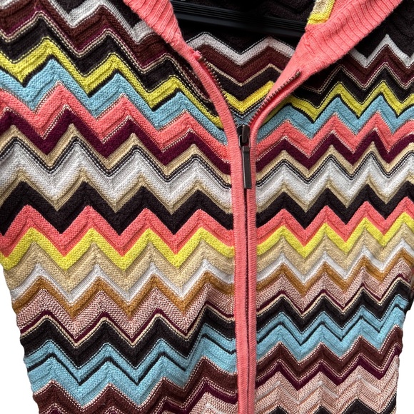Missoni Target Girl’s Full Zip Hoody Jacket - Picture 5 of 14